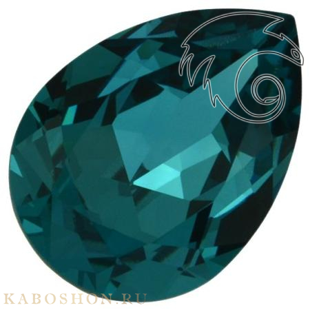 Swarovski Pear Fancy stone 18х13 мм Indicolite 4320-18-379