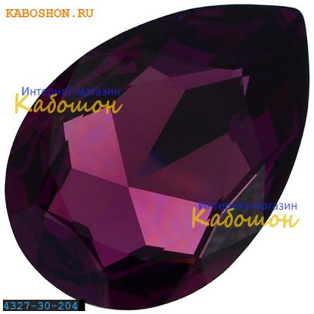 Swarovski Pear Fancy stone 30х20 мм Amethyst