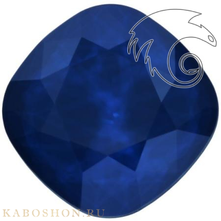 Swarovski Cushion Cut Fancy stone 10 мм Crystal Royal Blue 4470-10-001-L110S