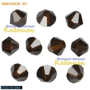 Swarovski Xilion beads 4 мм Mocca