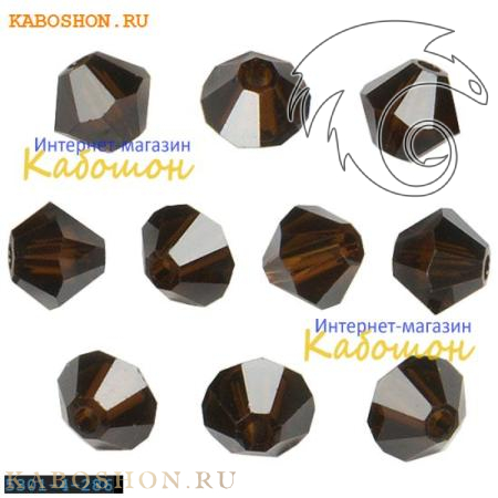 Swarovski Xilion beads 4 мм Mocca 5328-4-286