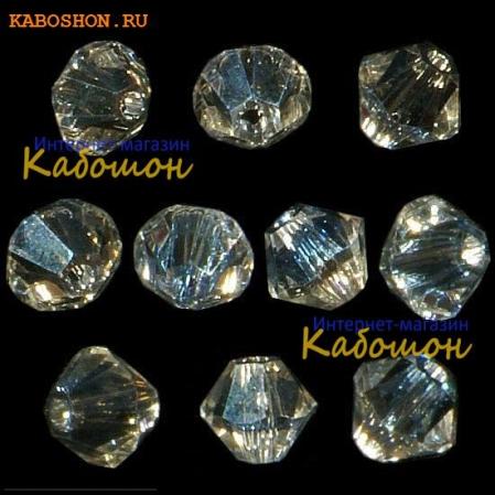 Swarovski Xilion beads 3 мм Crystal Moonlight