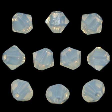 Swarovski Xilion beads 3 мм White Opal