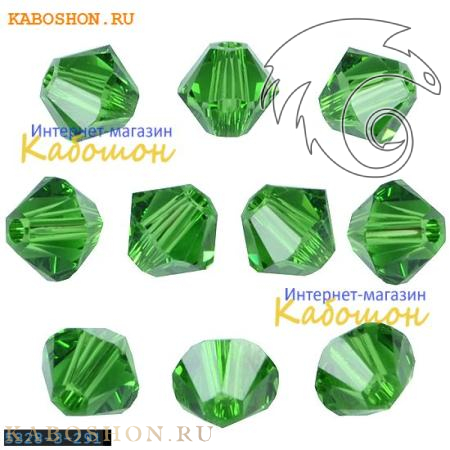 Swarovski Xilion beads 4 мм Fern Green 5328-4-291