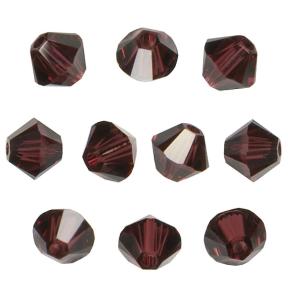 Swarovski Xilion beads 3 мм Burgundy