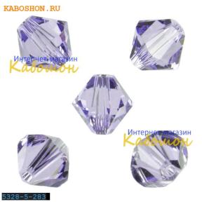 Swarovski Xilion beads 5 мм Provence Lavender