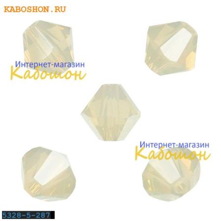 Swarovski Xilion beads 5 мм Sand Opal