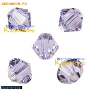 Swarovski Xilion beads 5 мм Violet