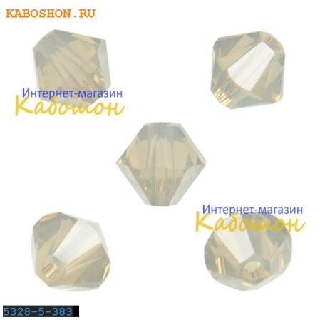Swarovski Xilion beads 5 мм Light Grey Opal
