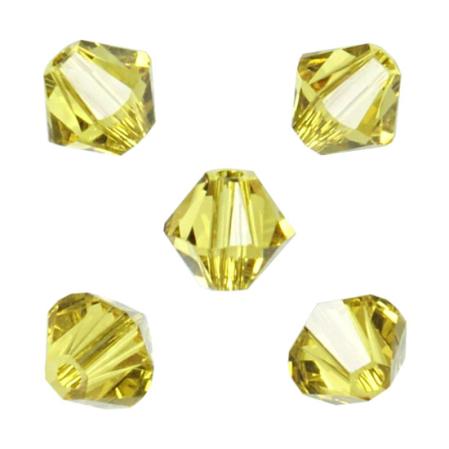 Swarovski Xilion beads 5 мм Lime