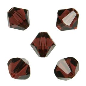 Swarovski Xilion beads 5 мм Burgundy