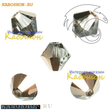 Swarovski Xilion beads 6 мм Rose Gold 5328-6-001-ROGL