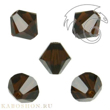 Swarovski Xilion beads 6 мм Mocca 5328-6-286