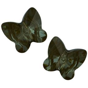 Swarovski Butterfly Bead 8 мм Crystal Bronze Shade