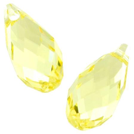 Swarovski Briolette 11х5,5 мм Jonquil