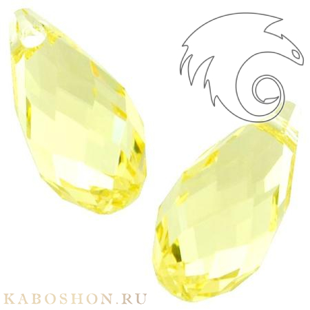 Swarovski Briolette 11х5,5 мм Jonquil 6010-11-213