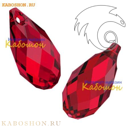 Swarovski Briolette 11х5,5 мм Scarlet 6010-11-276