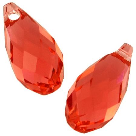 Swarovski Briolette 11х5,5 мм Padparadscha