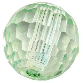 Preciosa round bead rich cut 8mm light green