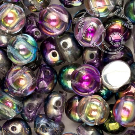 Cabochon 6 мм Crystal Magic Blue (10 шт) Cab-6-00030-95100