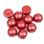 Cabochon bead 6 мм Alabaster Pastel Dark Coral (10 шт) Cab-6-2010-25010