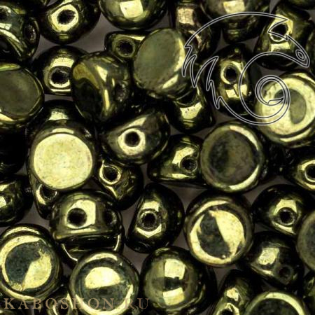 Cabochon 6 мм Jet Red Luster (10 шт) Cab-6-23980-14495