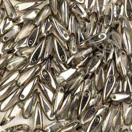 Glass Dagger 3х11 мм Crystal Chrome (10 шт) Dag11-00030-27401