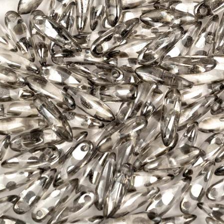 Glass Dagger 3х11 мм Crystal Chrome Dots