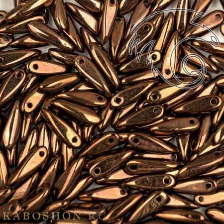 Glass Dagger 3х11 мм Jet Bronze (10 шт) Dag11-23980-14415
