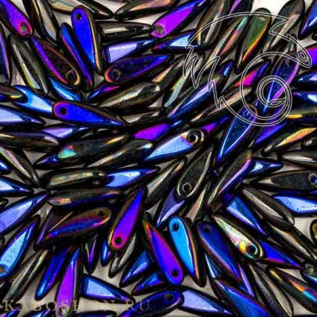 Glass Dagger 3х11 мм Jet Azuro Full Dag11-23980-22203-1