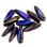 Glass Dagger 3х11 мм Jet Azuro Full (10 шт) Dag11-23980-22203