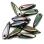 Glass Dagger 3х11 мм Jet Apricot Medium Full (10 шт) Dag11-23980-29123