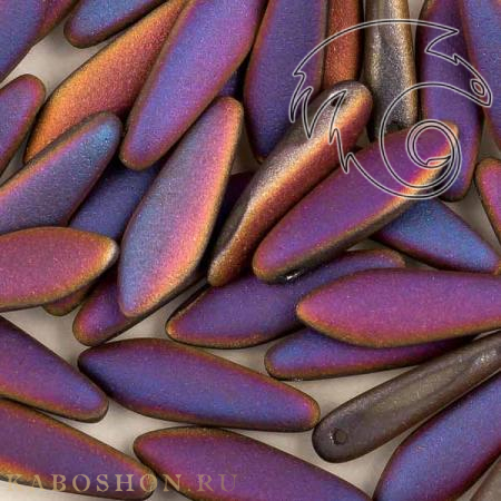 Glass Dagger 5х16 мм Crystal Sliperit Full Matted (10 шт) Dag16-00030-29573