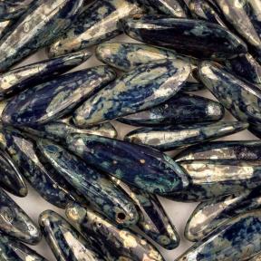 Glass Dagger 5x16 мм Night Sky Picasso (10 шт)