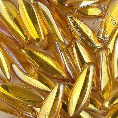 Glass Dagger 5x16 мм Topaz Full Light AB (10 шт) Dag16-10060-28303