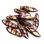 Glass Dagger 5x16 мм Smoke Topaz Sliperit Stripes (10 шт) Dag16-10230-2950V