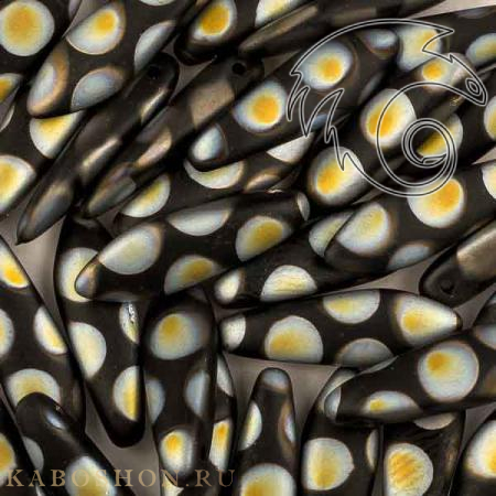 Glass Dagger 5х16 мм Jet Marea Dots Matted (10 шт) Dag16-23980-2807A