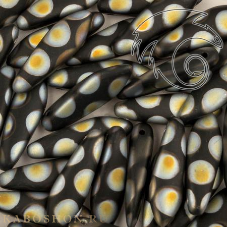 Glass Dagger 5х16 мм Jet AB Dots (10 шт) Dag16-23980-2870A