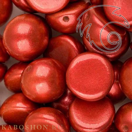 Dome Bead 10х6 мм Lava Red (5 шт) Dome10-01890