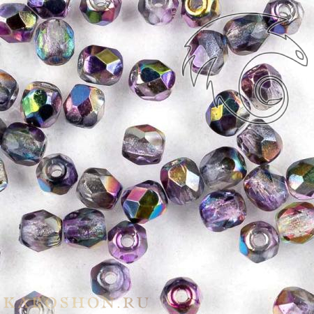 Fire polished 3 мм Crystal Magic Purple FP-3-00030-95500