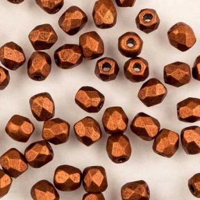 Fire polished 3 мм Copper