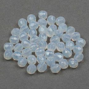 Fire polished 3 мм White Opal Fire polished 3 мм White Opal