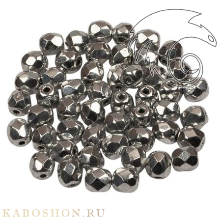 Fire polished 4 мм Crystal Labrador Full FP-4-00030-27000