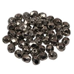 Fire polished 4 мм Crystal Argentic Full