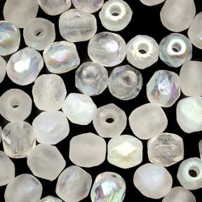 Fire polished 4 мм Crystal Etched AB Full