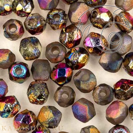Fire polished 4 мм Crystal Etched Sliperit Full FP-4-00030-29583