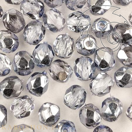 Fire polished 4 мм Crystal Sky Metallic Ice FP-4-00030-67332