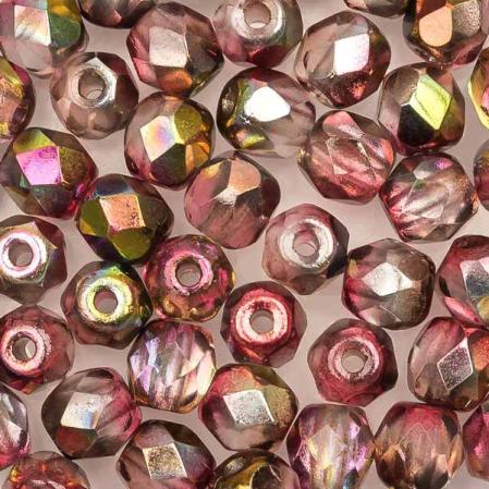 Fire polished 4 мм Crystal Magic Wine