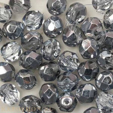 Fire polished 6 мм Crystal Sky Metallic Ice FP-6-00030-67332