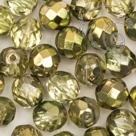 Fire polished 8 мм Crystal Sunny Magic Citrus FP-8-00030-98006